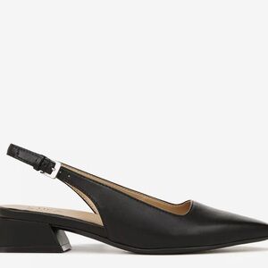 Naturalizer Black Slingback Heels